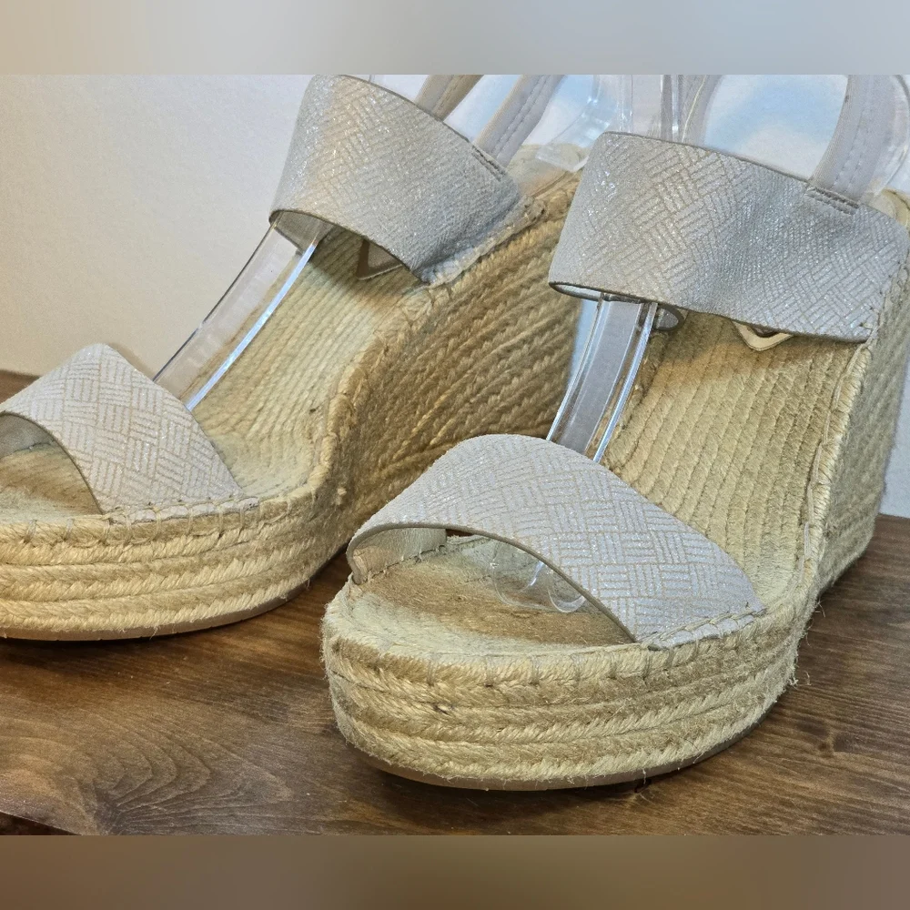 Katherine Kelly Orla Espadrilles Wedges Women's Size 11M